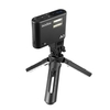 Godox A1 Phone Flash OLED Display Built-in 2.4G Système de système X sans fil APP Télécommande Master Slave Fonctions avec MT01 Mini trépied Andoer chiffon de nettoyage et support de téléphone réglable pour iPhone 7/7 plus / 6s / 6s plus