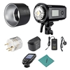 Godox AD600Pro 600Ws TTL GN87 1 / 8000s lumière stroboscopique extérieure Flash + 28.8V / 2600mAh batterie au lithium rechargeable + déclencheur flash Xpro-N pour appareil photo série Nikon