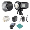 Godox AD600Pro 600Ws TTL GN87 1 / 8000s lumière stroboscopique extérieure Flash + 28.8V / 2600mAh batterie au lithium rechargeable + déclencheur flash Xpro-N pour appareil photo série Nikon