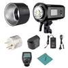 Godox AD600Pro 600Ws TTL GN87 1 / 8000s lumière stroboscopique extérieure Flash + batterie rechargeable au lithium 28, 8 V / 2600mAh + Déclencheur flash Xpro-F
