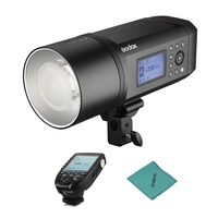 Godox AD600Pro 600Ws TTL GN87 1 / 8000s lumière stroboscopique extérieure Flash + batterie rechargeable au lithium 28, 8 V / 2600mAh + Déclencheur flash Xpro-F