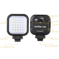 Godox LED36 vidéo Light 36 LED pour mini caméscope appareil photo reflex numérique DVR