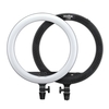 Godox LR150 18 pouces LED Ring Light Studio Photography Fill-in Light 3000K-6000K Température bicolore Luminosité réglable avec support de téléphone pour Live Streaming Selfie Maquillage Portrait Photographie