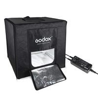 Godox LSD40 40 * 40 * 40cm LED Mini Studio de Photographie Tente Softbox avec 2pcs LED Panneau Lumière 5800K CRI 96+ Puissance 40W pour Macro et Photographie de Produit