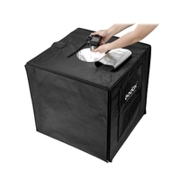 Godox LST60 60 * 60 * 60cm LED Mini Studio de Photographie Tente Softbox avec 3pcs LED Panneau Lumière 5800K CRI 96+ Puissance 60W pour Macro et Photographie de Produit
