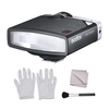 Godox Lux Junior rétro caméra Flash 1/1-1/64 puissance du Flash 28mm longueur focale caméra Flash + 3-en-1 Kit de nettoyage avec 1 paire de gants antistatiques 1 brosse d