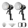 Godox ML30-K2 Kit 2 lumières Portable Studio LED Lampe vidéo 5600K APP Télécommande