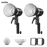 Godox ML30-K2 Kit 2 lumières Portable Studio LED Lampe vidéo 5600K APP Télécommande