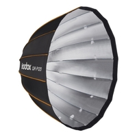 Godox Professional Parabolic Softbox 120cm Diffuseur Bowens Mount avec Sac de Transport pour Studio Photographie
