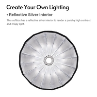 Godox Professional Parabolic Softbox 70cm Diffuseur Bowens Mount avec Sac de Transport pour Studio Photographie