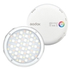 Godox R1 Ronde RGB Mini Lumière Créative LED Video Light Fill Light 2500K-8500K CRI 98