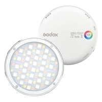 Godox R1 Ronde RGB Mini Lumière Créative LED Video Light Fill Light 2500K-8500K CRI 98