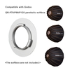 Godox SA-GD Godox Mount Speed Ring pour Godox QR-P70/P90/P120 Softbox parabolique pour Godox ML60Bi/ML60 Studio Video Light