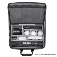 Godox série ML LED lumière vidéo sac de transport mallette de rangement antichoc avec poignées de transport supérieures pour Godox ML30/ML30Bi/ML60/ML60Bi Kit 3 lumières