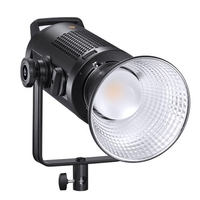 Godox Studio LED Video Light Zoomable Photographie Lumière 200W Bi-couleur 2800-6500K Dimmable Luminosité avec Bowens Mount Réflecteur pour Studio Photographie Live Streaming