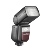 Godox V860III-F Émetteur/récepteur Speedlite TTL sans fil Flash pour appareil photo Flash manuel/auto Flash GN60 1/8000s HSS Système X sans fil 2.4G intégré avec batterie Li-ion rechargeable Remplacement de la lampe de modélisation pour appareils ph