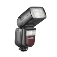 Godox V860III-P Émetteur/récepteur Speedlite sans fil TTL Flash pour appareil photo Flash manuel/Flash automatique GN60 1/8000s HSS Système X sans fil 2.4G intégré avec batterie Li-ion rechargeable Remplacement de la lampe de modélisation pour appar