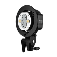 Godox WITSTRO AD-B2 AD200 Dual Power Flash Head Bowens Mount Double Tube Support de tête de lumière pour AD200 Speedlite flash portable