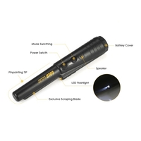 GOLD HUNTER Pinpointer Détecteur de métaux Portable Pin Pointeur Outil de chasse au trésor Buzzer Vibration Réglage automatique avec étui de ceinture