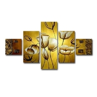 Golden Tree - Peinture à l