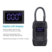 Gonfleur de pneu sans fil portable LCD Digital 150 PSI Compresseur d