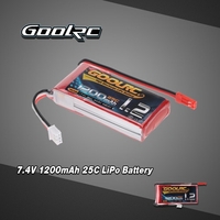 GoolRC 2 s 7,  4V 1200mAh 25C Li-Po batterie avec prise JST pour voitures Multicopter RC Quadcopter