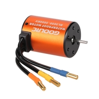 GoolRC 3650 3500KV Moteur Brushless Étanche pour 1/10 RC Voiture HSP 94123 HuanQi 727 FS Racing 53625/53632