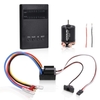 GOOLRC 540 55T moteur brossé 80A brossé 2-3S ESC avec remplacement de carte de programmation pour 1/10 Axial SCX10 RC4WD D90 RC voiture d