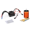 GoolRC Mise à niveau étanche F540 4370KV Brushless Motor avec 45A ESC Combo Set pour 1/10 RC Car Truck