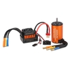 GoolRC Upgrade Waterproof 3660 3300KV Brushless Motor avec 60A ESC Combo Set pour 1/10 RC Car Truck