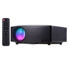 GP80 Mini projecteur vidéo LED 1080P pris en charge 3500 lumens Écran 120 pouces Haut-parleur stéréo intégré avec interface AV / USB / HD / VGA Projecteur de cinéma portable pour le divertissement à domicile
