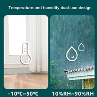 Grand écran tactile affichage numérique température et humidité électrique hygrothermographe intérieur de haute précision