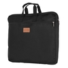 Grande capacité Double couches porte-documents sac de fichier à glissière avec poignée sac à main en toile imperméable