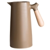 Grande carafe à café thermique Thermos à double paroi Doublure en verre domestique Pot à café Pot d