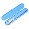 Grattoir à langue en acier inoxydable,  nettoyeur de langue de forme incurvée Double face pour adultes et enfants,  améliore l