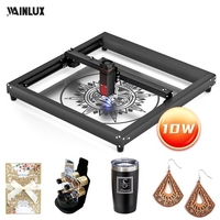 Graveur laser WAINLUX JL7 Puissance laser 10 W 10 000 mm/min Vitesse de gravure