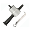 Grignoteuse de tôles Coupeuse de tôles à double tête Attachement de perceuse de grignoteuse pour la coupe de courbes droites et de cercles