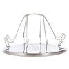 Grill de pain pliable de 4 tranches d