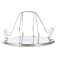 Grill de pain pliable de 4 tranches d