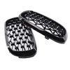 Grille de calandre avant à double lattes noir brillant remplacement gauche et droite pour BMW X5 F15 2014 2015 2016