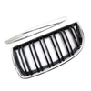 Grilles de remplacement pour BMW Série 3 2006-2008 E90 E91 Grille de pare-chocs avant noir brillant à double lamelle