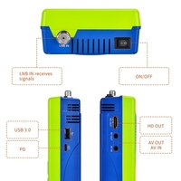 GTMEDIA V8 Finder 2 Détecteur de signal TV Compteur DVB-S/S2/S2X Récepteur de signal Écran LCD 3, 5 pouces H.264 Calcul automatique de l
