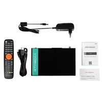 GTMEDIA V8X LA Prise en charge du récepteur de signal DVB-S/S2/S2X MU3 IKS Set Top Box SCART OUT CA Fente pour carte Intégré 2.4G WiFi H.265 Récepteur de signal TV numérique