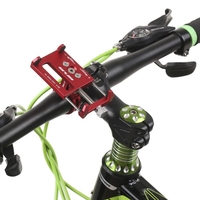 GUB Mountian Bike Phone Mount Universal Téléphone à bicyclette réglable Support de support GPS Bracket Cradle Clamp