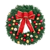 Guirlande de Noël avec des boules de nœud d