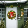 Guirlande de Noël avec des boules de nœud d
