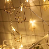 Guirlande lumineuse décorative pour lampe de fée 10LEDs pour chambre à coucher
