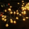 Guirlande lumineuse flocon de neige de 0, 6 W à 1, 5 m à 10 DEL