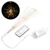 Guirlandes de Noël avec 150 LEDs Fireworks Light avec télécommande
