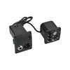 Guitare Acoustique 2 bandes Egaliseur Egaliseur et Ampli Volume Préampli Micro Piezo 6.35mm XLR avec Ecran LCD